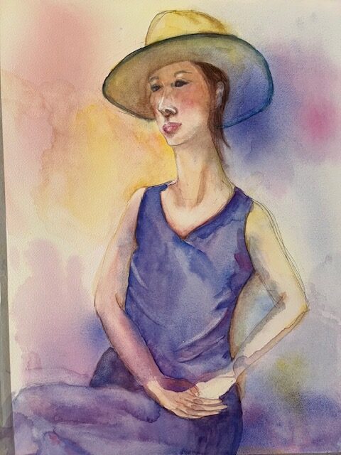 凛とした立ち姿