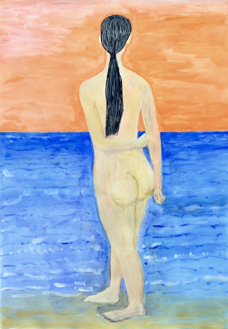 あの日の夕日、あの海の青